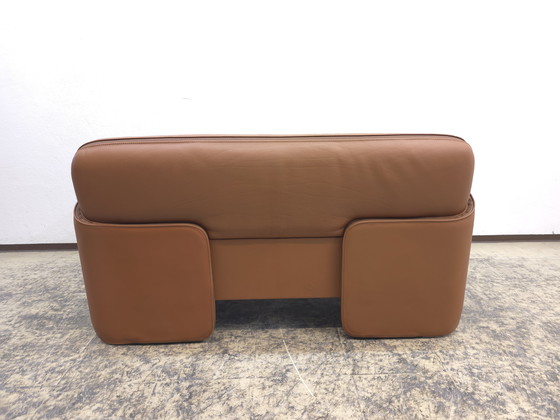 Image 1 of De Sede ds 125 Gerd Lange Garnitur Designersofa Ledersofa Couch Zweisitzer Dreisitzer cognac