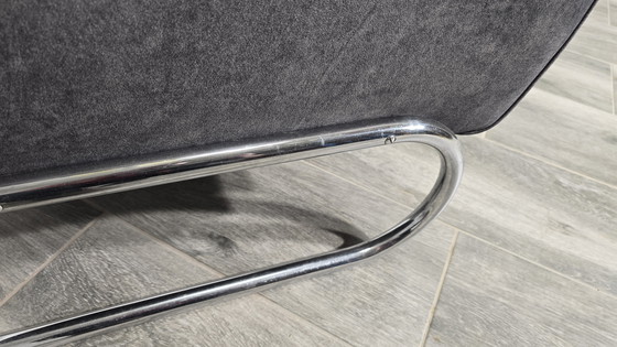 Image 1 of Bauhaus-Chromsessel S411 von Willem Hendrik Gispen für Mücke Melder, 2 Exemplare