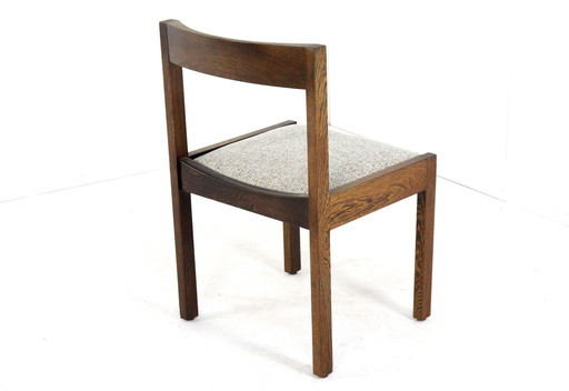 Lot de 6 chaises de salle à manger Gerard Geytenbeek wengé vintage