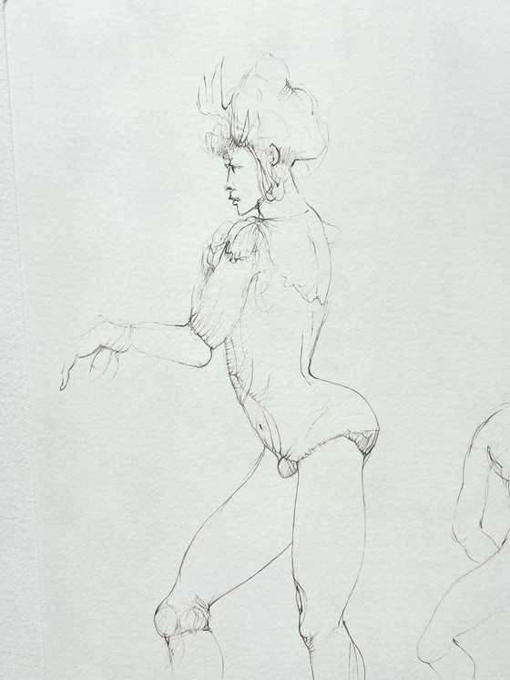 Image 1 of Leonor Fini, Rare Lithograph on Arches Paper, Circa 1980