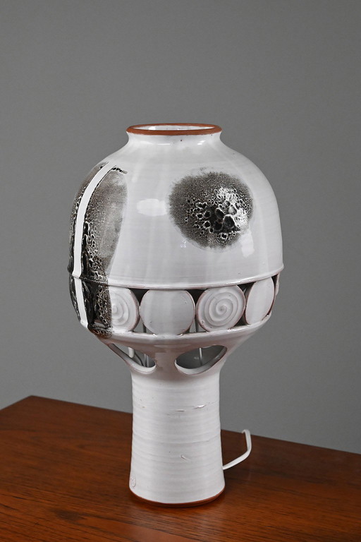 Handgemaakte keramieken lamp