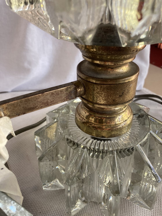 Image 1 of Coppia di applique, anno 30, opera italiana, vetro di Murano e ottone