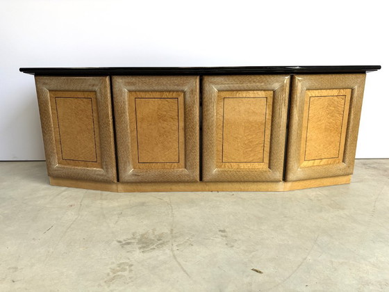 Vintage Burl Wood Credenza, 1980s – Sideboard (photo 12 of 12)