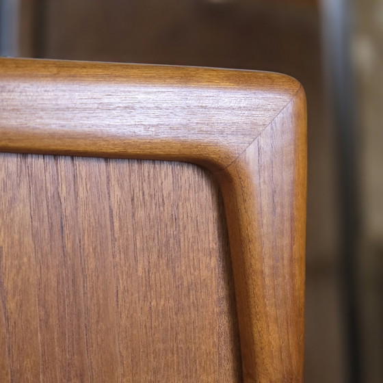 H.P. Hansen Danish Sideboard, Vintage TV Cabinet, Wall Unit – Wood (photo 8 of 15)