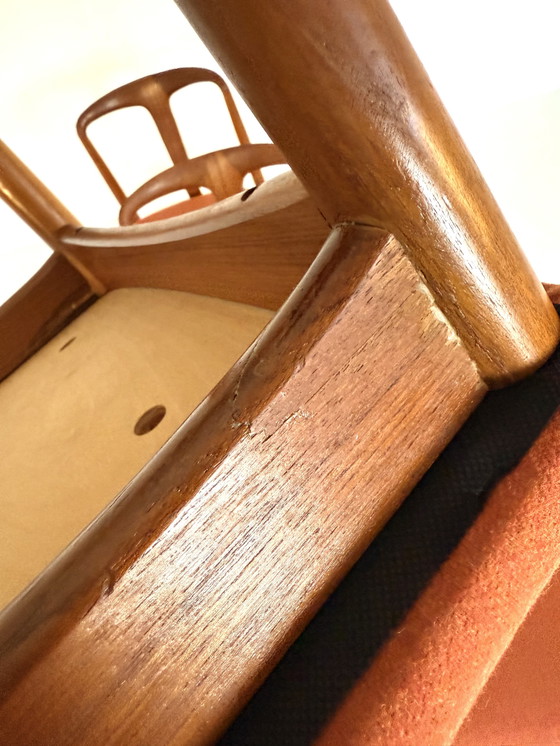 Image 1 of 4x sedie da pranzo restaurate "Juliane", Johannes Andersen '60