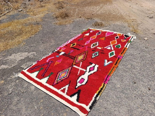 Alfombra bereber marroquí 250 cm x 150 cm