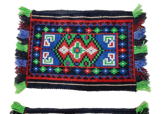 Image 1 of Two Small Hand-Knotted Bulgarian Rugs