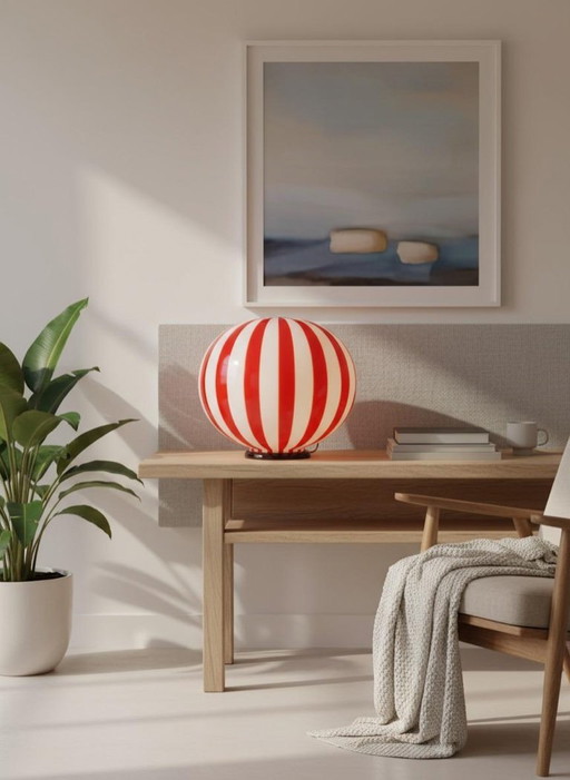 Lampe aus Muranoglas