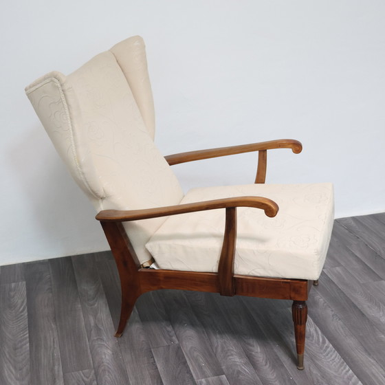 Image 1 of Renzo Franchi Camerani Recliner Sessel Mod. Camea 1950 Design Mitte des Jahrhunderts