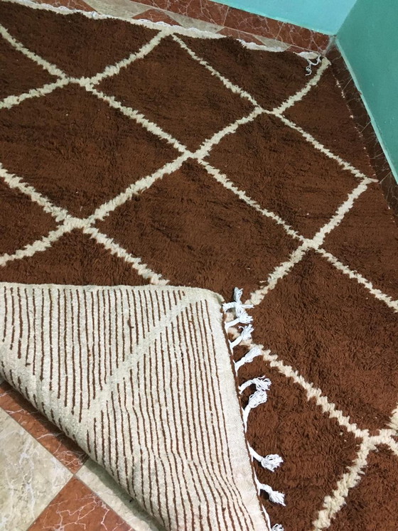 Tapis En Laine Naturel L300xH200cm Fait Main – Wool (photo 6 of 6)