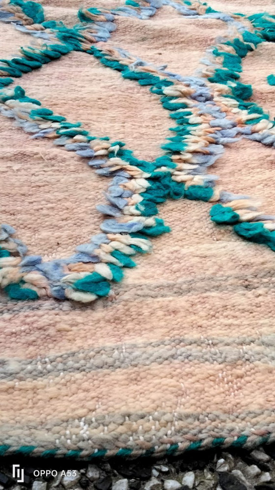 Image 1 of Handgeknoopt Berber kleed wol 385x185cm