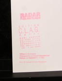 Mapplethorpe, Robert - William S. Burroughs - Fotografía 2x estampado en rosa !!!