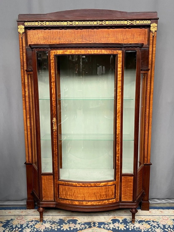 Maurice Dufrêne-Élysée. Escaparate Art Decó. – Vitrinas, Bronze, Wood, Art Deco (photo 7 of 7)