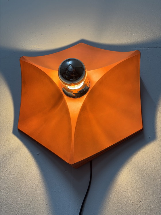 Image 1 of Vintage space age wall lamp, ceiling lamp Hoffmeister Leuchten