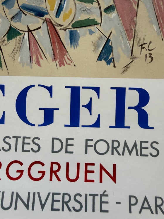 Image 1 of Fernand Léger (1881–1955), Manifesto della mostra Contrastes de Formes (1962)