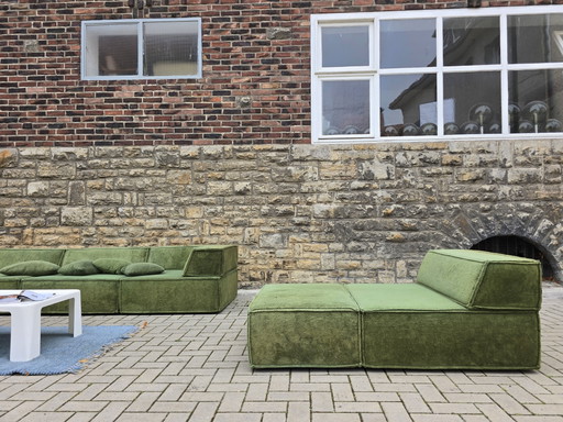 Cor Trio Seating Group Set Sofa 60s 70s Modular Sofa Vintage Mid Century – modulaire banken, Textile