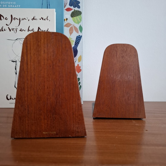 Image 1 of Bookends Teak Kai Kristiansen