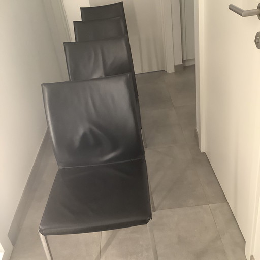 4 x Zanotta Lia eetkamer stoel 