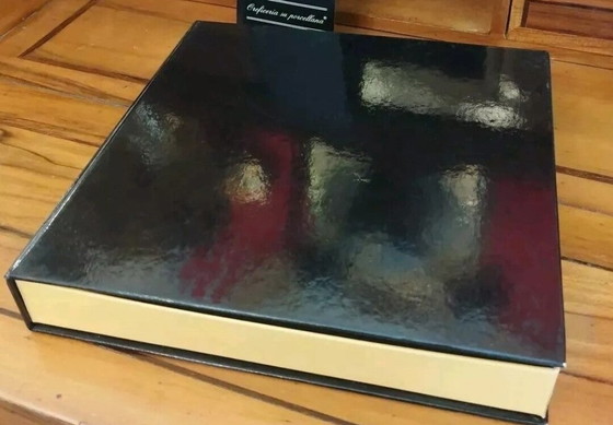 Image 1 of 5 Morbelli collectible decorative plates in gold and platinum