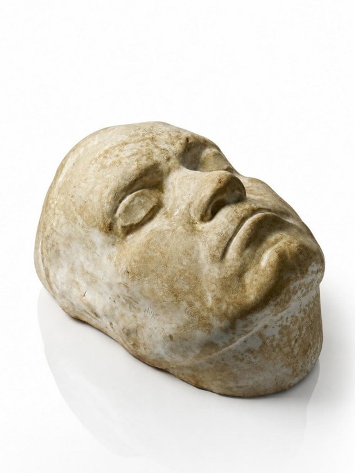 Gipsen dodenmasker van Beethoven, begin 20e eeuw