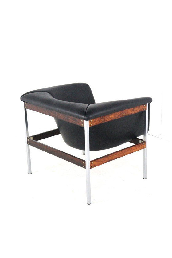 Image 1 of Geoffrey Harcourt voor Artifort fauteuil stoel model 042 vintage gestoffeerd