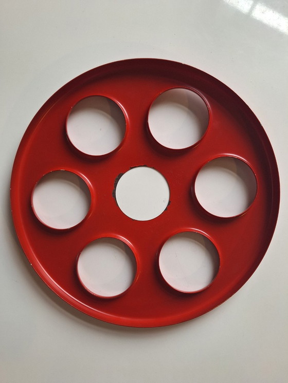 Image 1 of Vintage Rosconi Coat Rack Space Age metal 70s