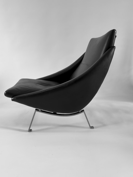Mogendorf Lounge Chair in Skai Leather