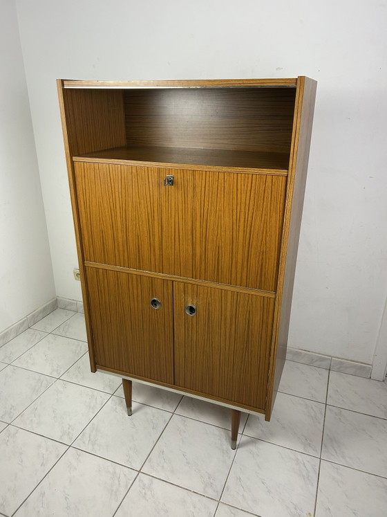 Image 1 of Vintage Unigro kast opbergkast met klep