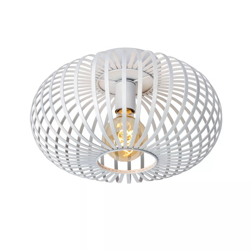 Lucide MANUELA Plafón Ø39.5 cm 1x E27 Blanco
