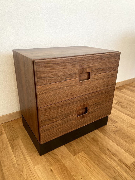 Comodino in palissandro anni '70