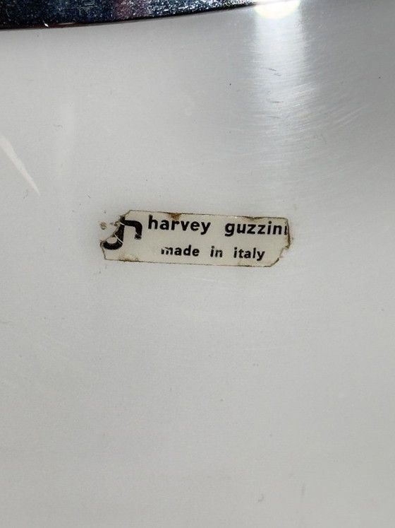 Lampada da tavolo Mid-Century Modern di Harvey Guzzini, Italia, 1970 – Lampade da tavolo, Plastic, Chrome (photo 3 of 8)