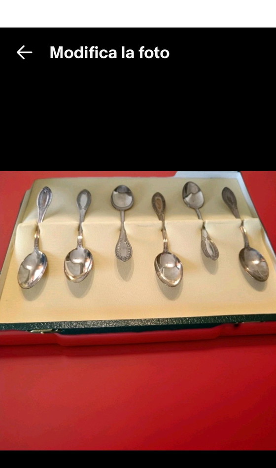 Image 1 of Vintage Silver Spoons - Hallmarked 800