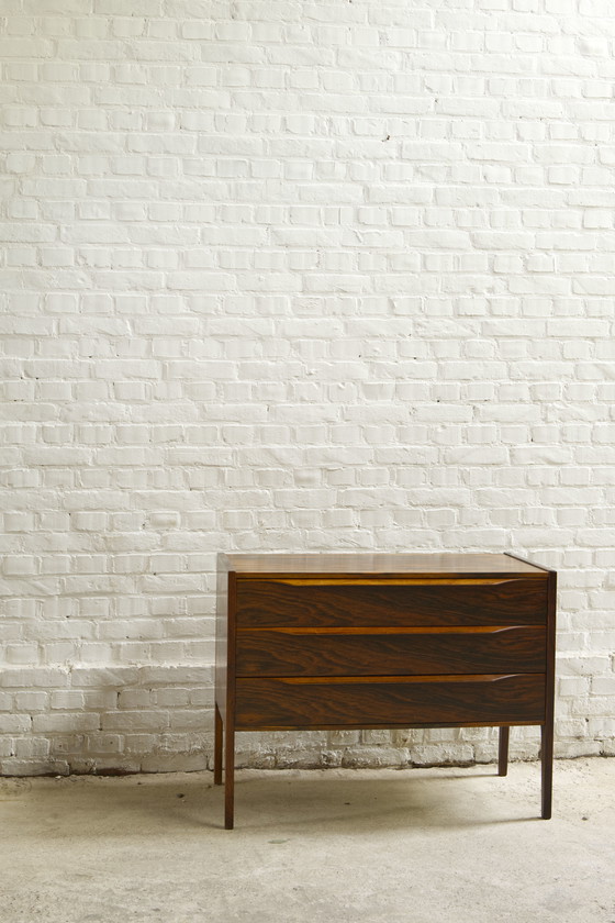 Image 1 of Rosewood Chest of Drawers, Model 34, Kai Kristiansen by Aksel Kjersgaard, 1960's