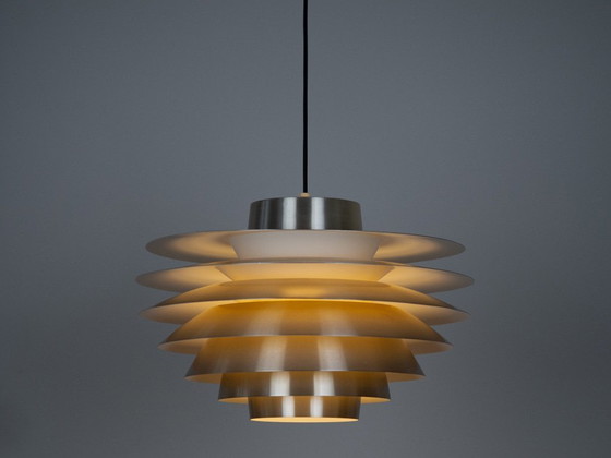 Image 1 of Danish vintage Verona pendant lamp by Svend Middelboe, Lyfa, 1962
