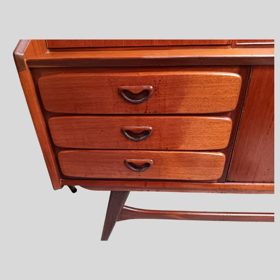 Image 1 of Credenza alta vintage in teak di Louis van Teefelen per Wébé
