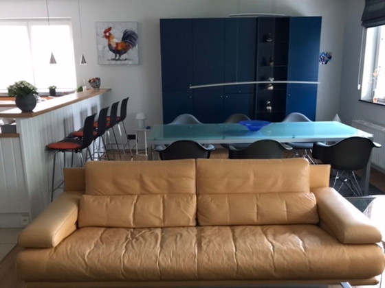 Image 1 of Dos asientos de cuero Rolf Benz 3 1/2 asientos