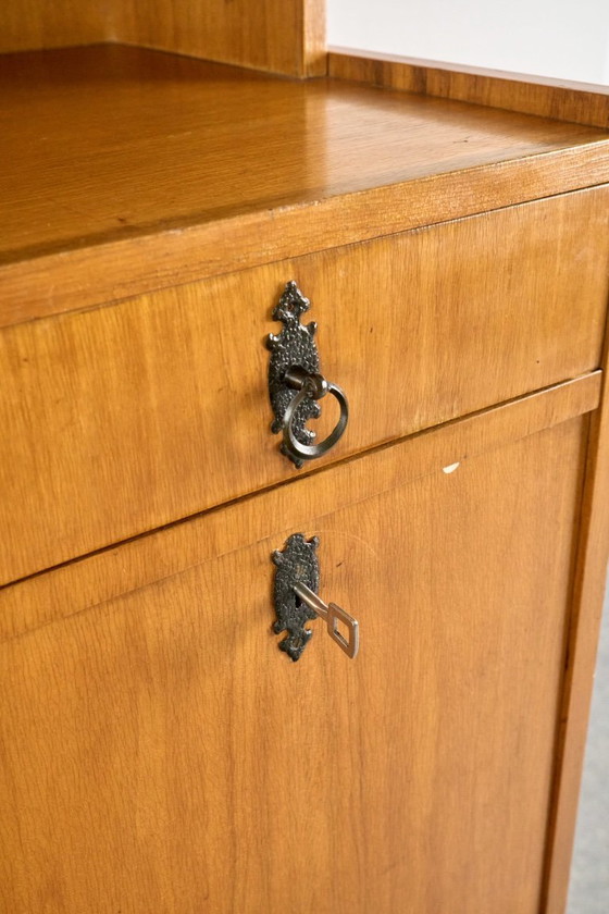 Midcentury Wooden Sideboard, Sześciolatka, Poland, 1969 (photo 17 of 18)
