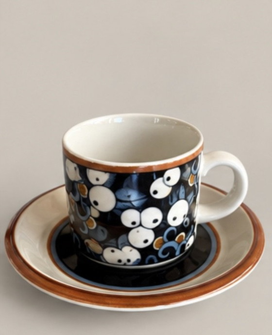 Vintage Arabia koffie servies – Crockery, Porcelain (photo 2 of 6)