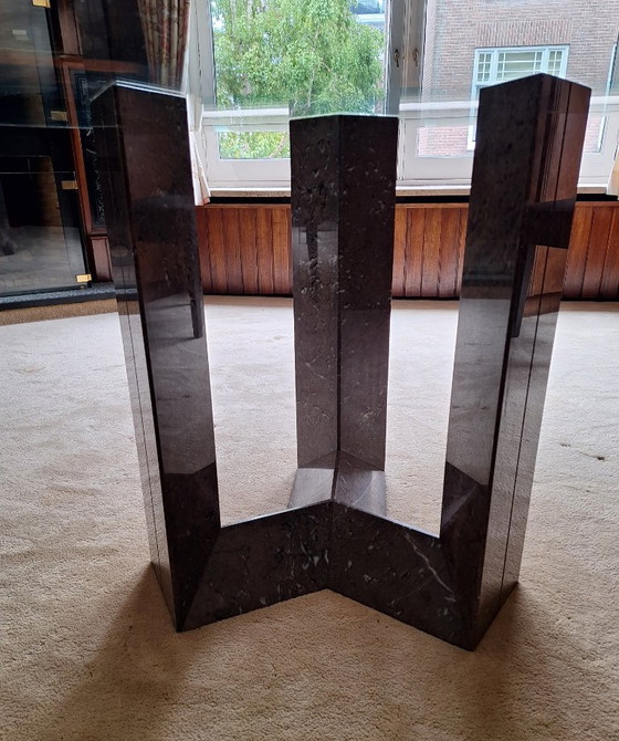 Retro Marble Dining Table Cattelan Italia 1980, Early Diapason Series (photo 12 of 16)