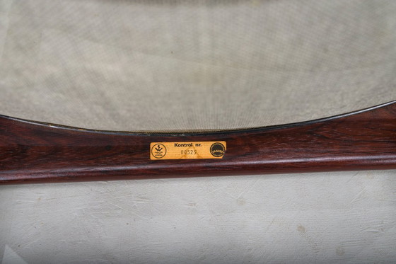 Image 1 of Mid Century Moderne Deense Palisander fauteuils en salontafel van Kristian Vedel voor Sören Willadsen, jaren 1960, set van 3