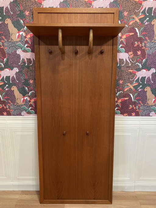 Large Scandinavian design coat stand 1960.