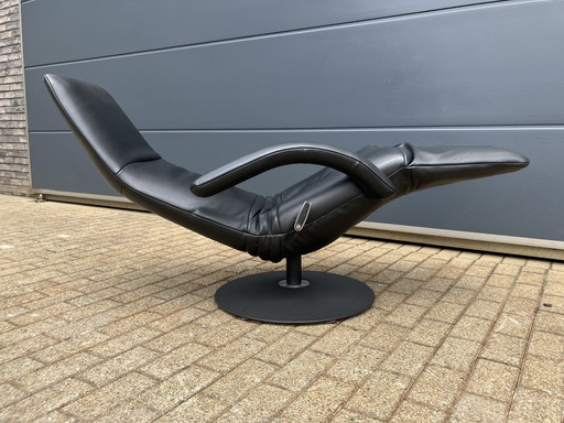 Jori Yoga recliner MAXI mono-move, cuir noir, modèle récent SINGLE !!!
