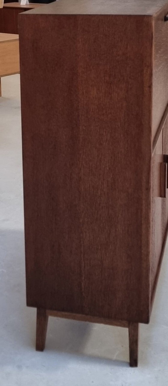 Mid Century Secretaire – Vitrinekasten, Wood (photo 15 of 18)