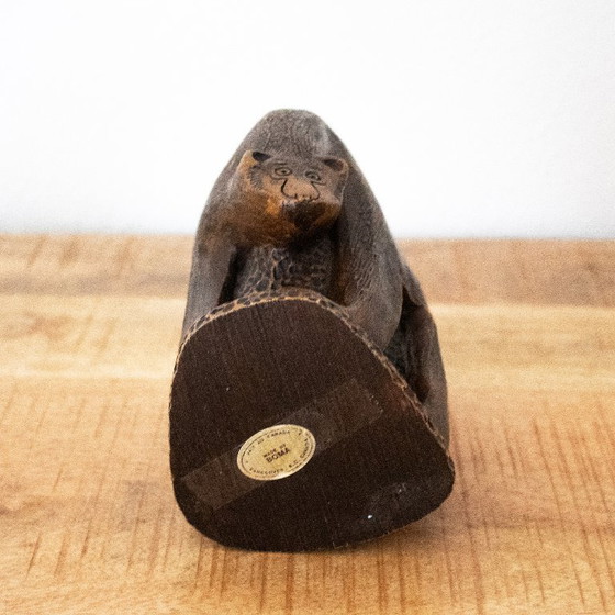 Image 1 of Vintage Boma Canada bear figurine: heavy resin bear
