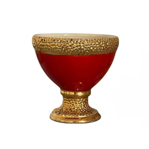 Mid - Century bonbonnière of Porcellane Canova - handmade in Italy