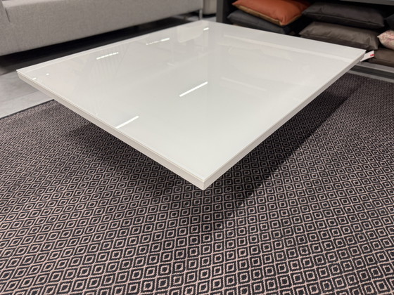 Image 1 of Mesa de centro Beek S7 de cristal blanco 140 x 120