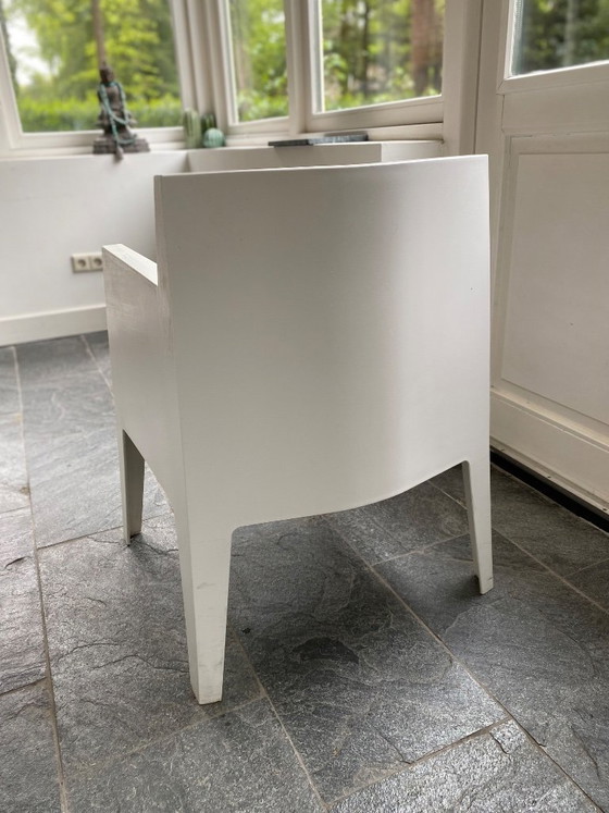 Image 1 of 8 sillas blancas de Philippe Starck Driade Toy