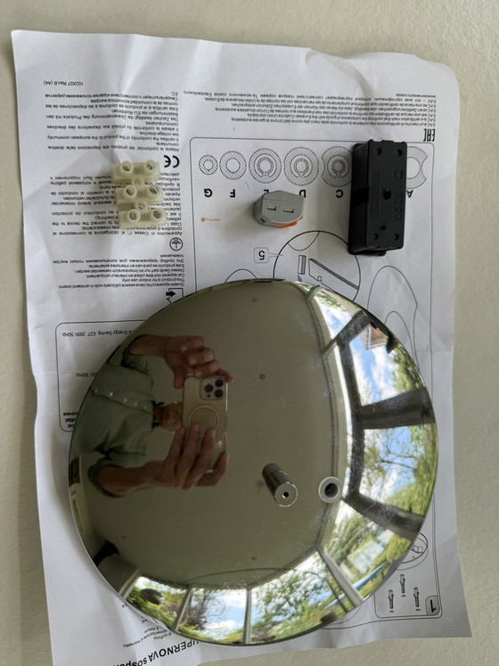 Focarini Supernova Acciaio inox – Foscarini, Lampade a sospensione, Metal, rvs (photo 5 of 9)