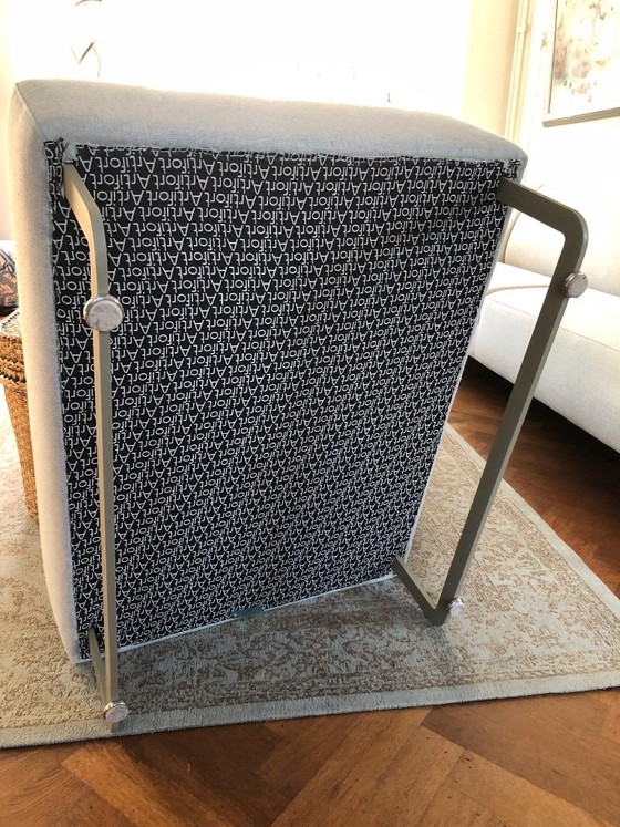 Prachtige Artifort Mare Hoekbank Met Hocker – In Absolute Nieuwstaat! – Hoekbanken, Metal, Textile (photo 23 of 27)