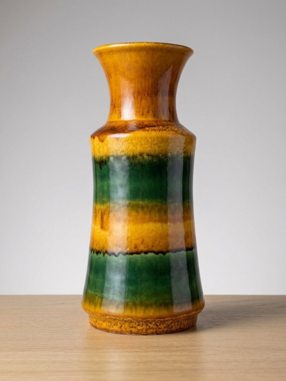 Grand Vase Übelacker Keramik 1451/30 – West Germany – 1970s – Enamelled Ceramic (photo 3 of 9)